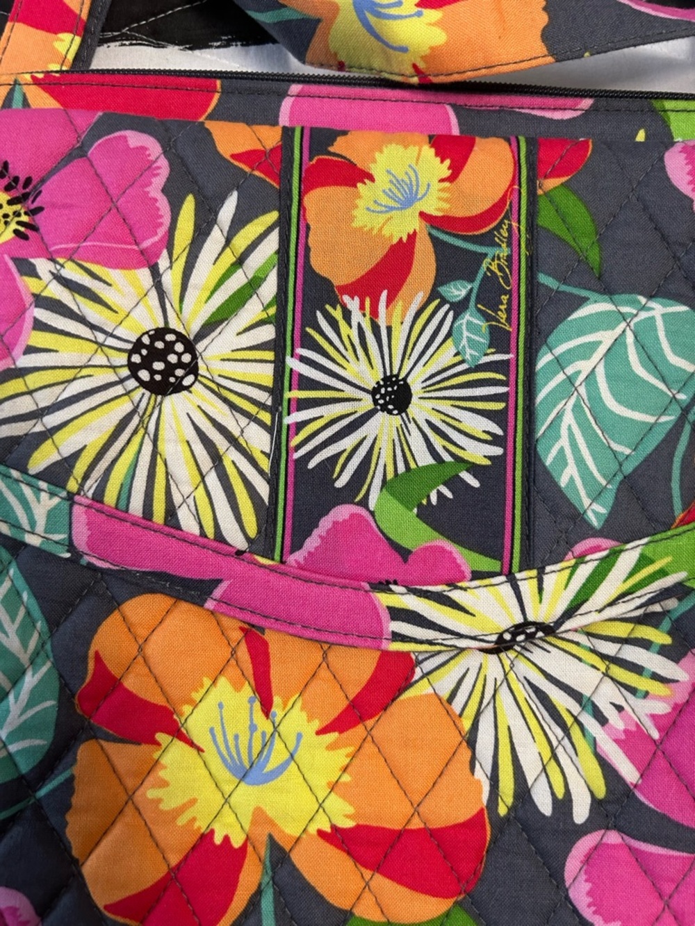 Vera Bradley jazzy bloom Crossbody messenger Bag - Picture 13 of 14